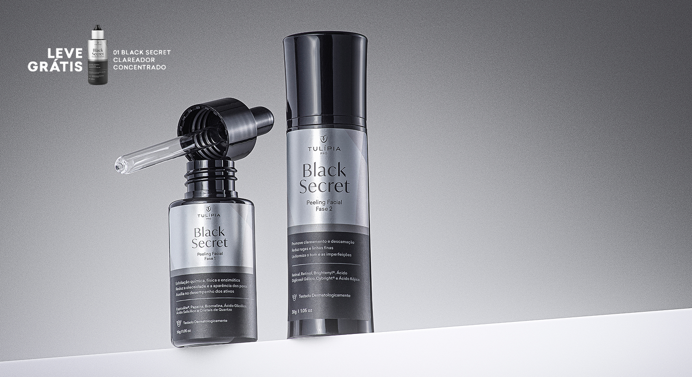 BLACK SECRET PEELING FACIAL 2 FASES